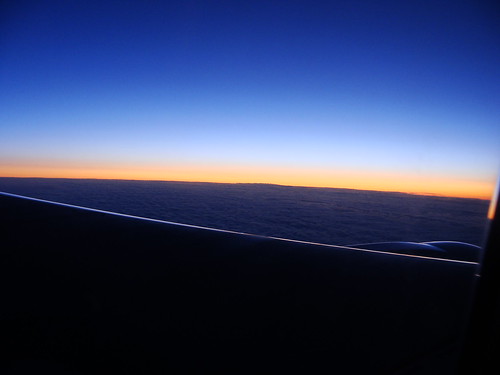 Flight Over the Atlantic