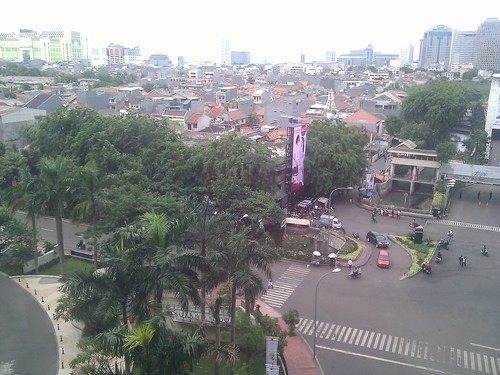 View over Jakarta from Grand Indonesia mall