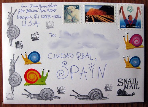 Snail Mail envelope swap