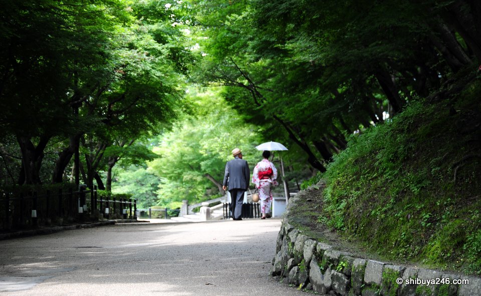 Stroll in Kyoto.