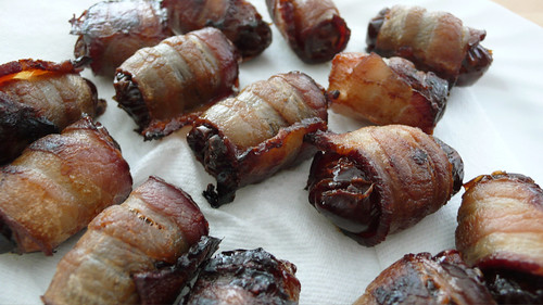Bacon-Wrapped Dates. So Tasty.