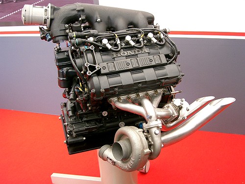 But my all time favorite F1 engine is this Honda unit from F1's TURBO ERA