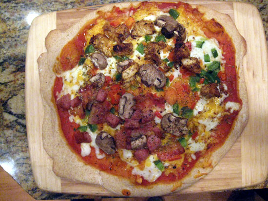 Our Pizza (Click to enlarge)