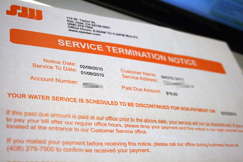 Service Termination Notice