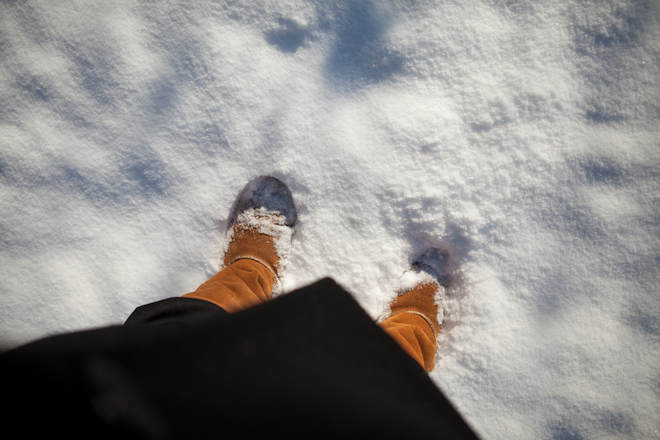 Day 44 | Snow Covered Boots