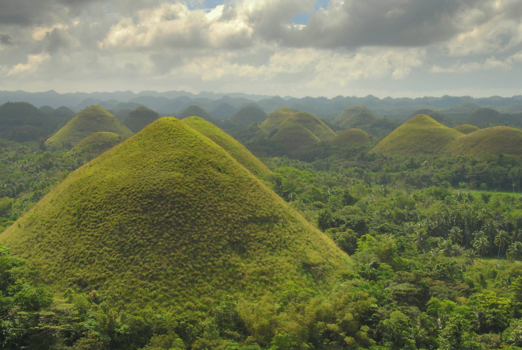 The Chocolate Hills of Bohol, Philippines