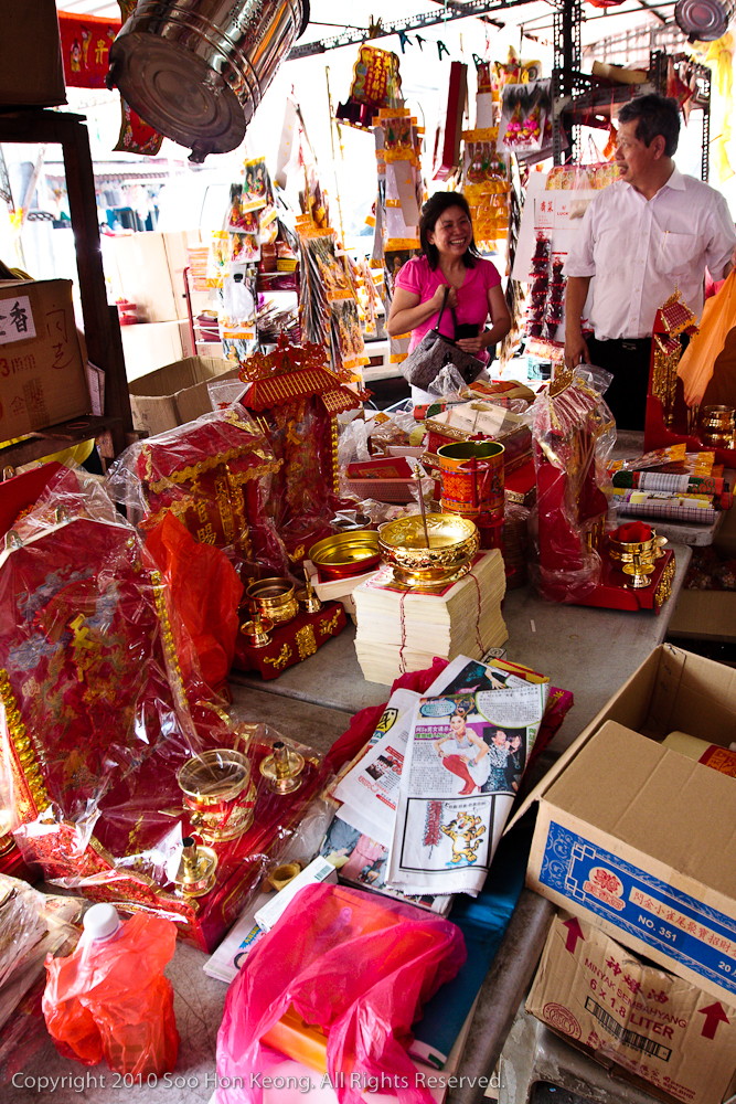 Chinese New Year Shopping @ Pudu Market, KL, Malaysia