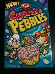Cupcake Pebbles cereal