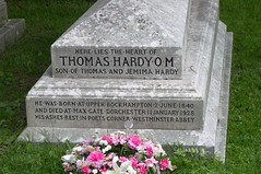 Thomas Hardy's Grave (Heart Only), Stinsford, Dorset