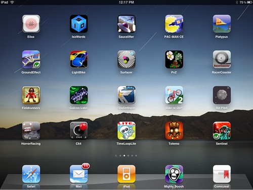 Top 20 iPhone games for the iPad.