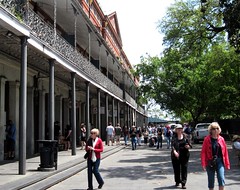 one of the arcades by Jackson Square (c2010 FK Benfield)