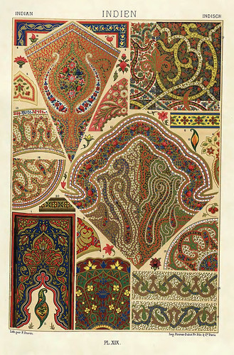 007-Ornamentos policromados indues-Das polychrome Ornament…1875