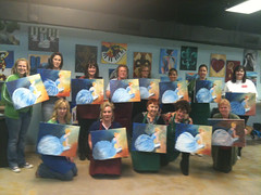 Painting With A Twist - Apr 27, 2010 @ Grapevine