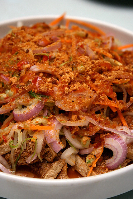 Thai-style fried beancurd