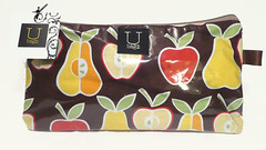 apple n' pears vinyl pouch