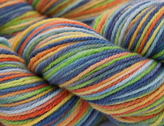 Patience  on 3-ply Purewool Merino - 3.5 oz. (...a time to dye)