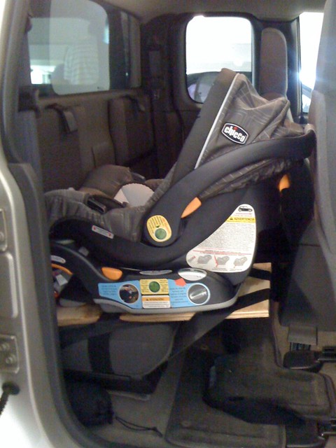 Nissan frontier extended cab baby seat