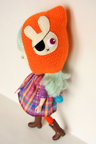 MforM Orange Pirate Bunny Hoodie
