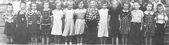 Students of Grades 1 and 2 of St John School in Seward, Nebraska, in 1952
