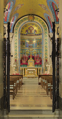 Cathedral Basilica of Saint Louis, in Saint Louis, Missouri, USA - Blessed Sacrament Chapel