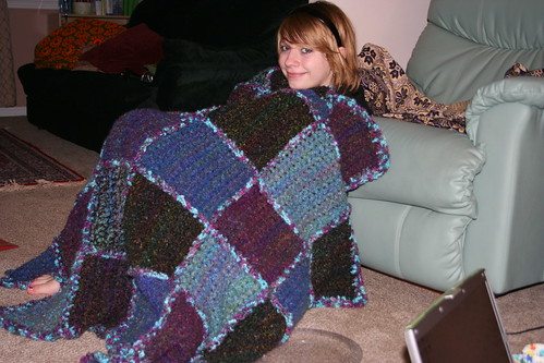 Katherine's blanket.