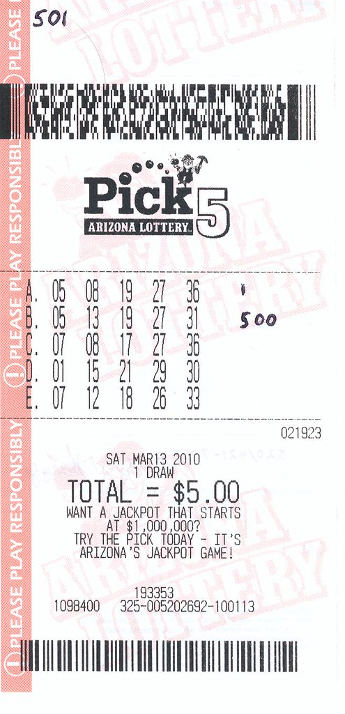 AZ lottery ticket
