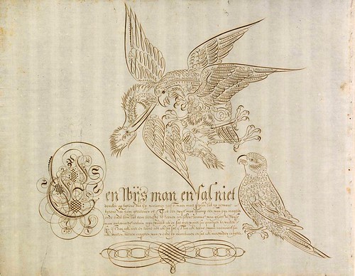 025-Schreibmeisterbuch für Herzog Wolfgang Wilhelm von Pfalz-Neuburg (1600s) 