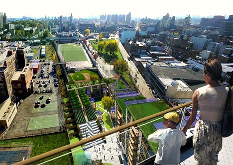 Via Verde in the South Bronx will provide nature to a distressed neighborhood (courtesy of Jonathan Rose Companies)
