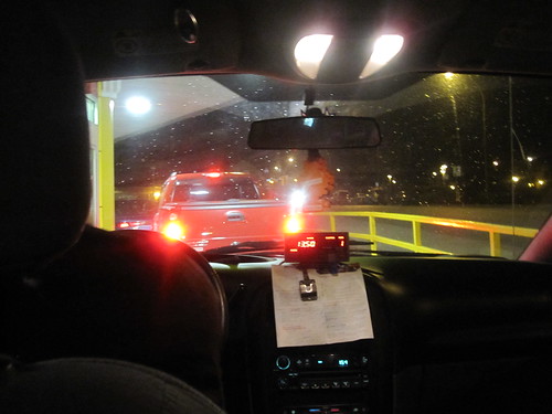 Late night drive-tru at McDo with cab driver!