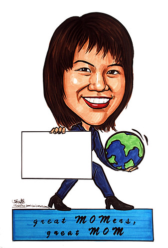Caricature for Ministry of Manpower - 3