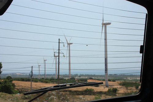 Wind power near Nha Trang