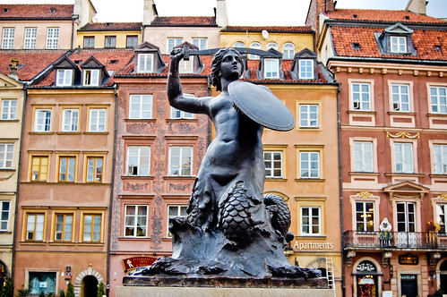 Русалка - символ Варшавы