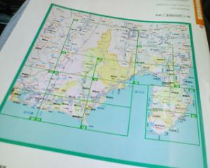 【東海道西走】静岡県の地図をながめてみた　三島を 10時にスタートしたとして、浜松に着くのは夜だな・ ・・