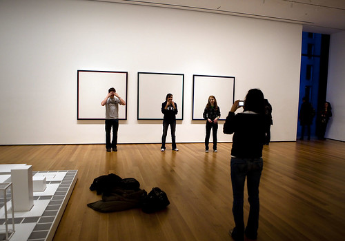 MOMA: Empty canvases
