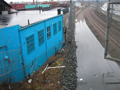 Flooded Freight Rail