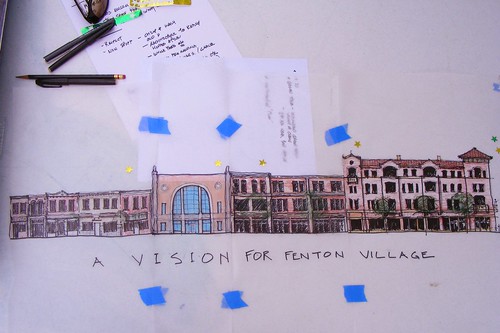 Vision of Fenton Village (Tony, Sandy & Steve Knight)