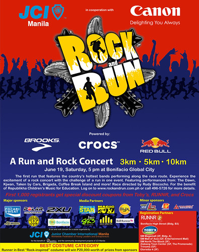 Rock and Run Print Ad