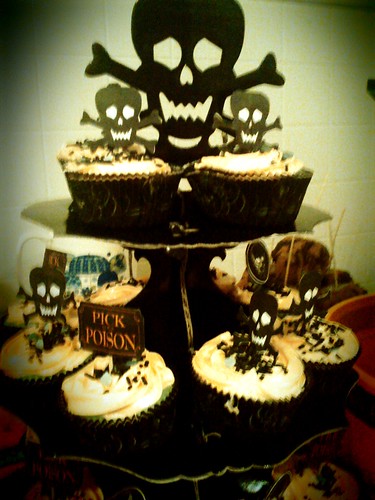 Spooky cupcakes