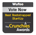 Crunchies 2009 Finalist for Best Bootstrapped Startup