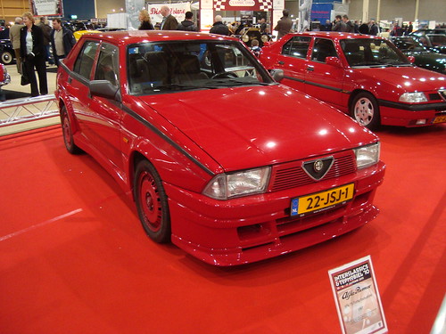 1987 Alfa Romeo 75 Turbo Evoluzione 9 January 2010 MECC Maastricht 