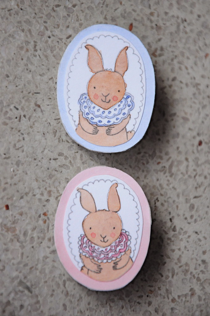 Bunny Brooches