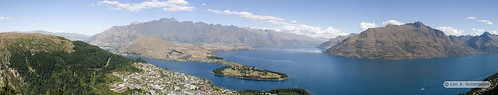 Panorama from Skyline in Queenstown