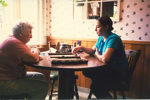 Backgammon with Grandma
