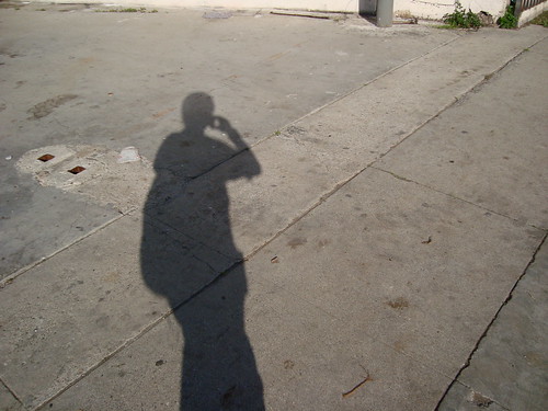 Shadow of Me Walking