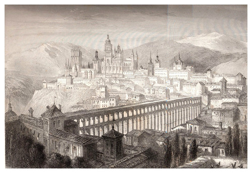 025-Segovia-Voyage pittoresque en Espagne et en Portugal 1852- Emile Bégin