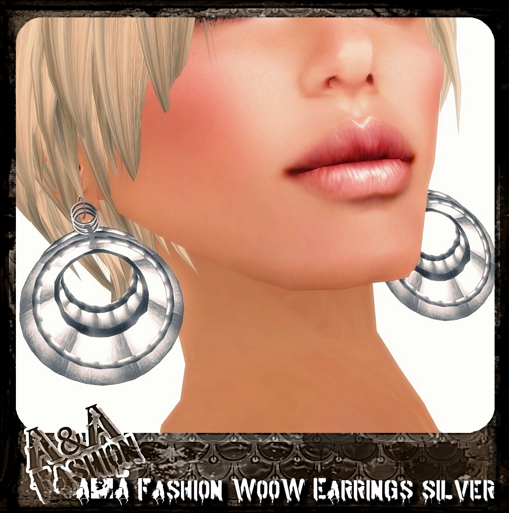 A&A Fashion WooW Earrings Silver