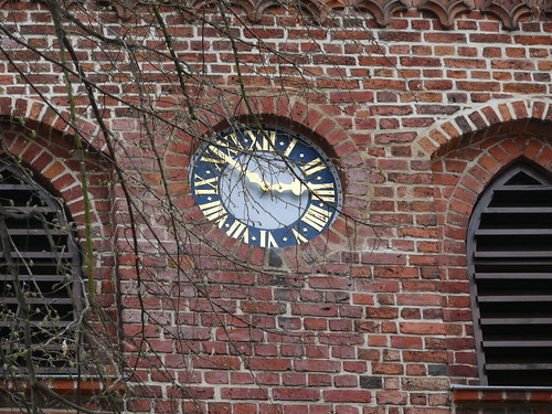 Kirchturmuhr der Heilig-Geist-Kirche in Teupitz