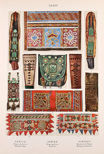 010- Africa-Niger 1924-Ornament two thousand decorative motifs…1924-Helmuth Theodor Bossert