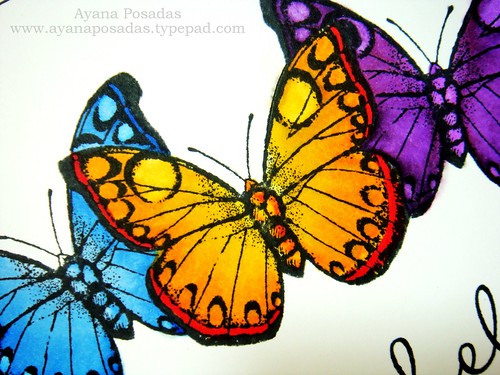 Copic Butterflies (3)