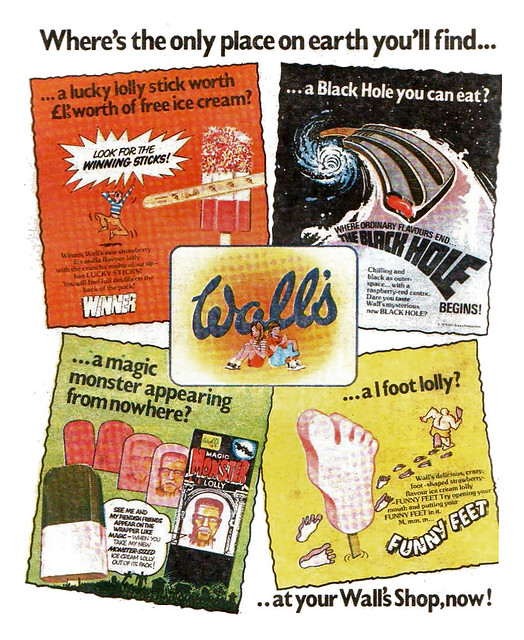 Walls Ice Lollies Ad 1980